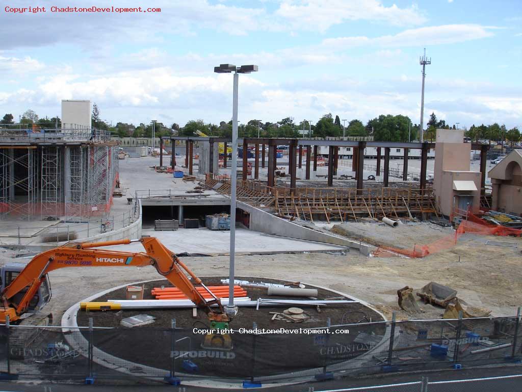 Roundabout at new Chadstone Place development - Chadstone Development Discussions