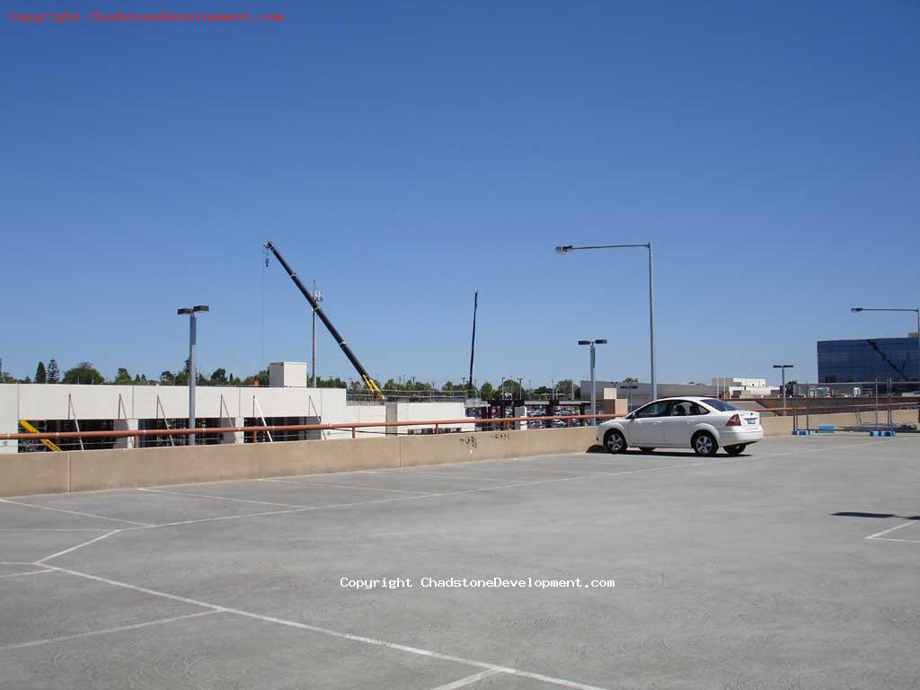 The extent of the new development as seen from the top level of the Coles/Kmart carpark - Chadstone Development Discussions