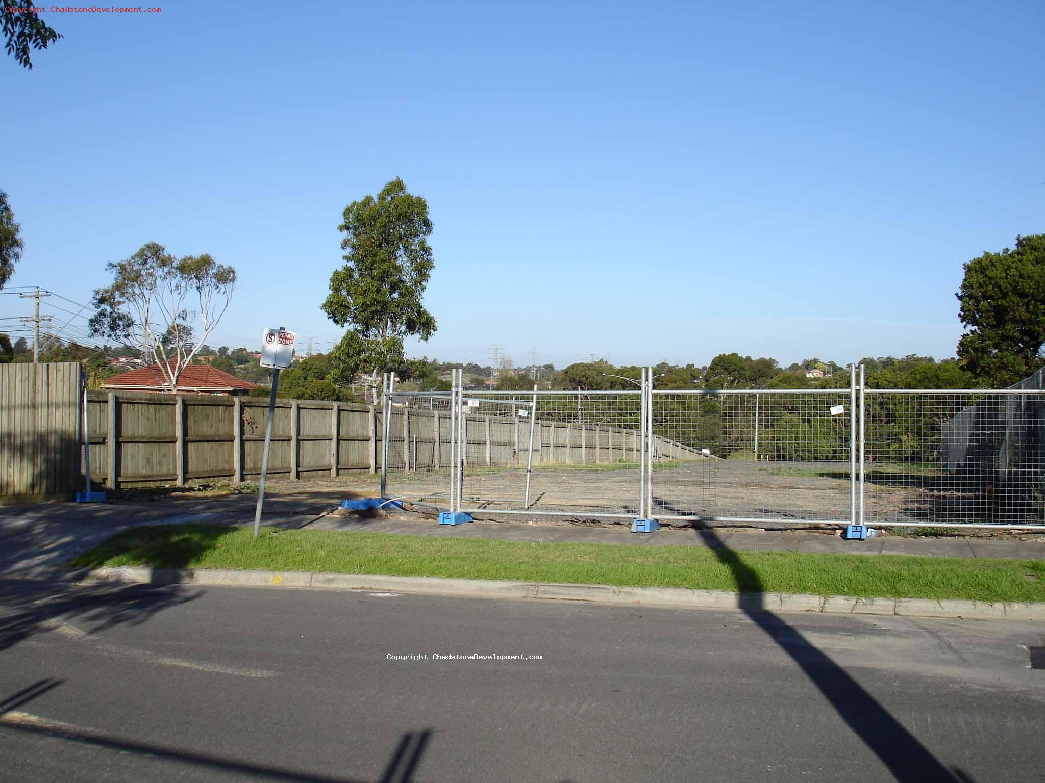 Webster street, looking east - Chadstone Development Discussions