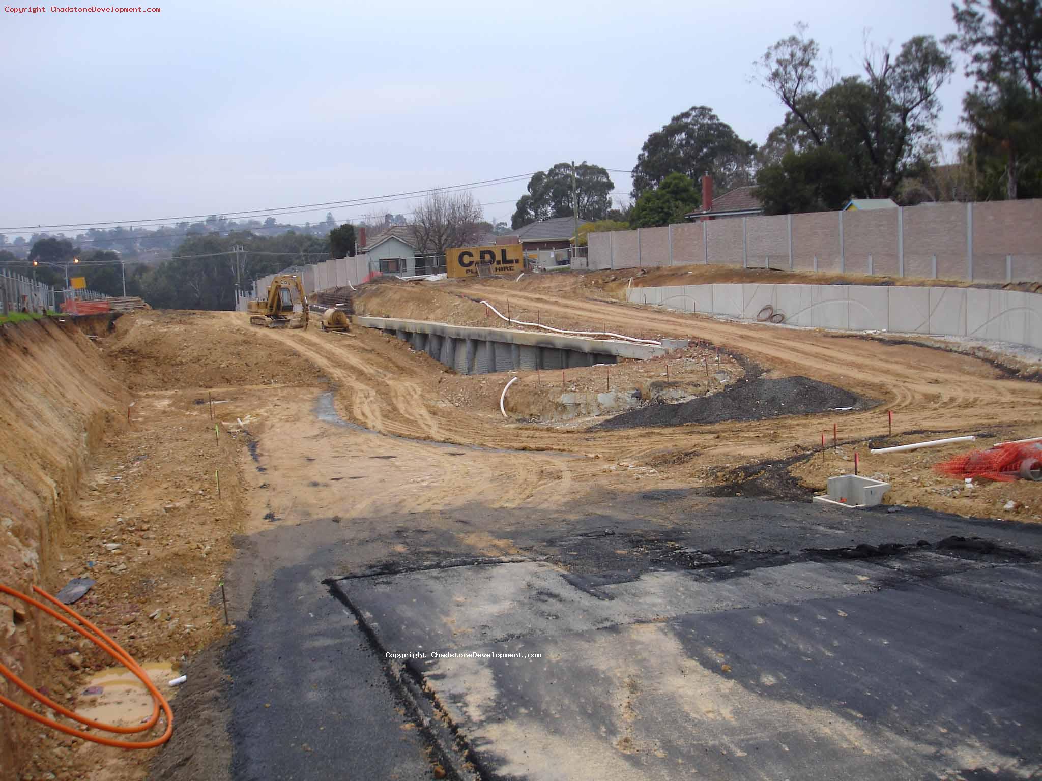 View from Capon St / Middle Rd - Chadstone Development Discussions