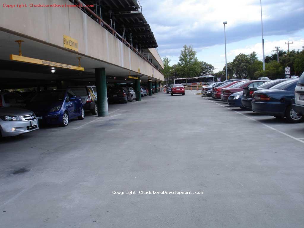 Coles multilevel carpark - Chadstone Development Discussions