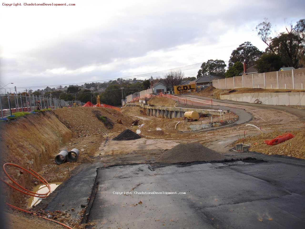 The Middle Rd Excavations at 15/07/07 - Chadstone Development Discussions