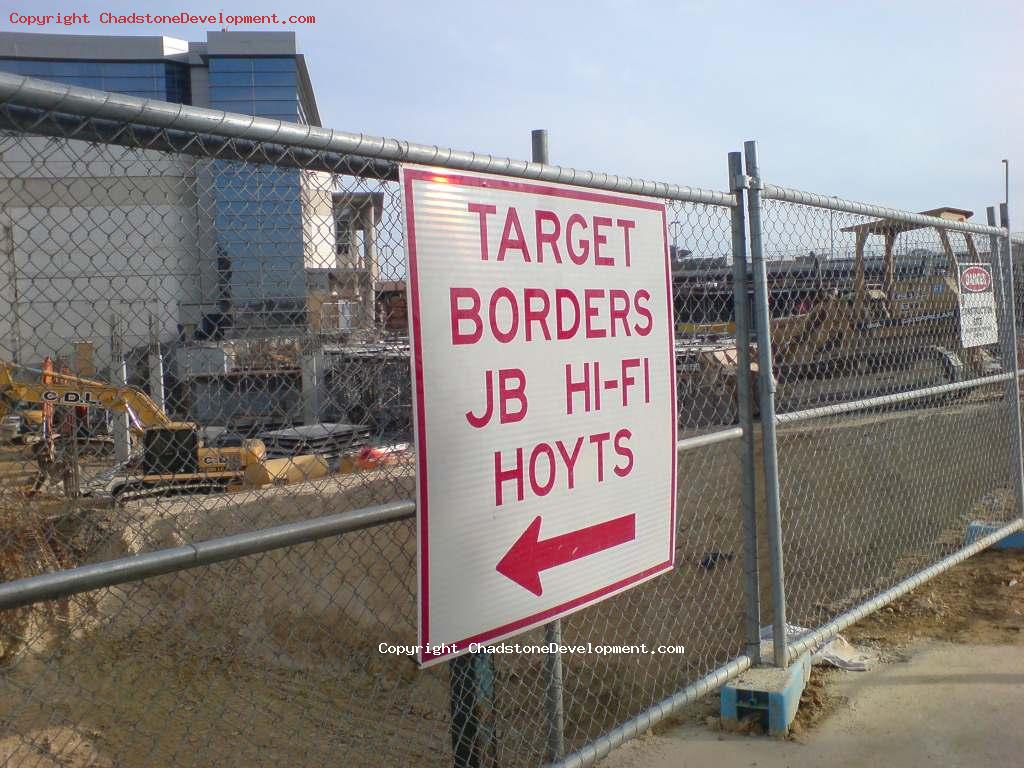 Target, Borders, JB HIFI, Hoyts - Chadstone Development Discussions