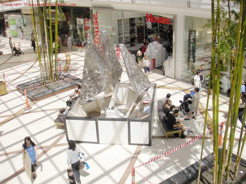 New artistic feature near Myer - Chadstone Development Discussions