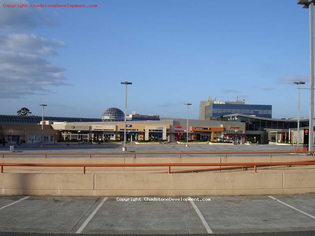 Empty Chadsone Place carpark Christmas day 2009 - Chadstone Development Discussions