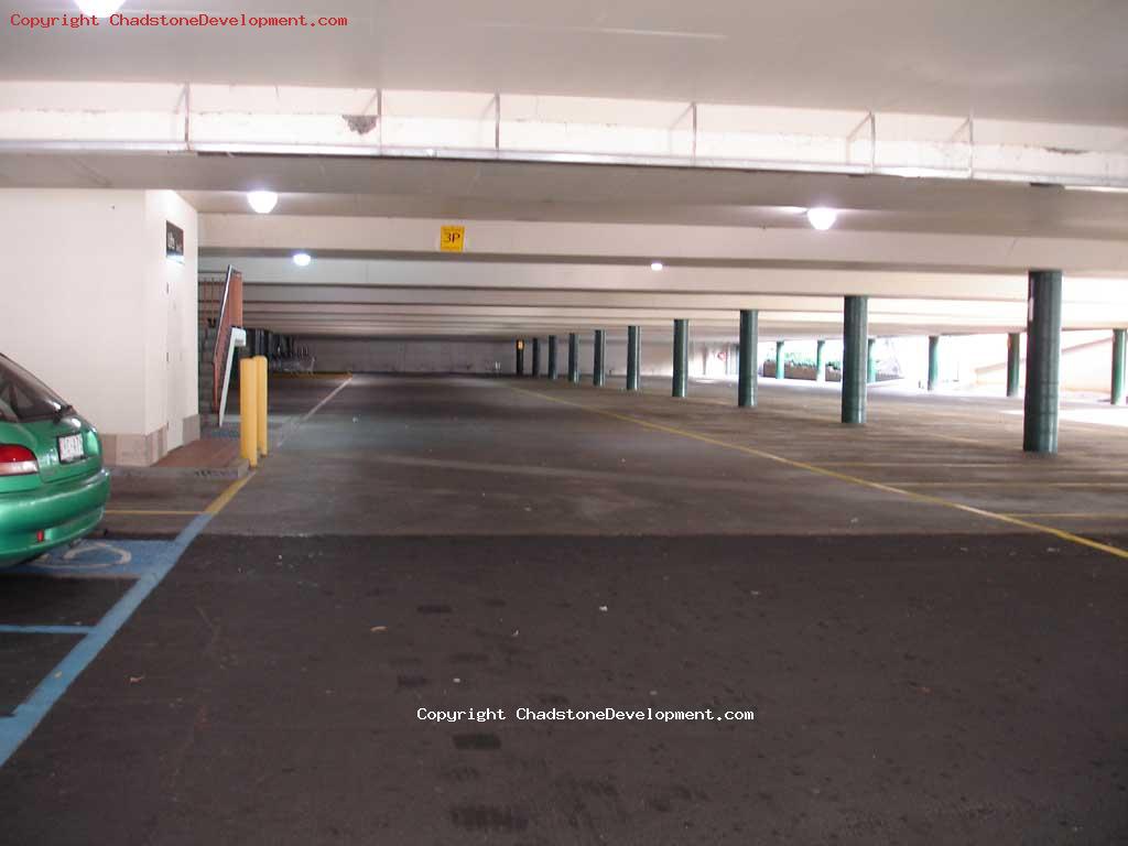 Empty coles carpark Christmas 2009 - Chadstone Development Discussions