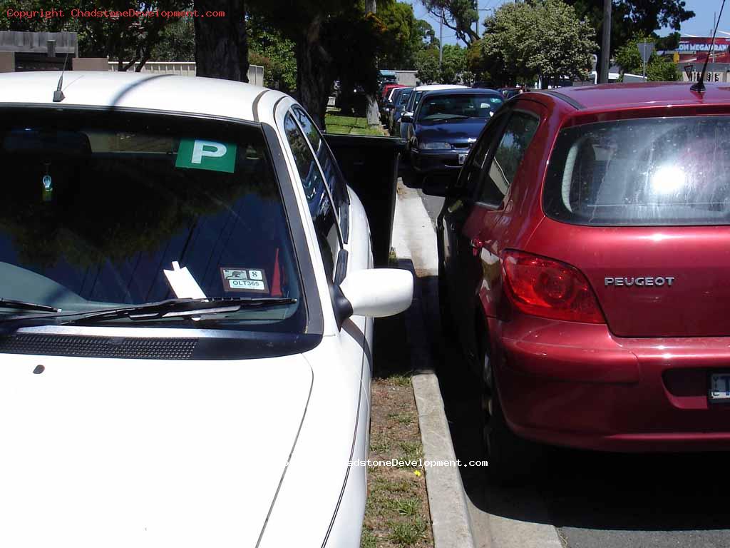 Fined for parking on naturestrip without permit Boxing day 2009 - Chadstone Development Discussions