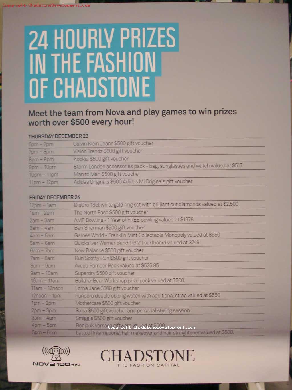  - Chadstone Development Discussions