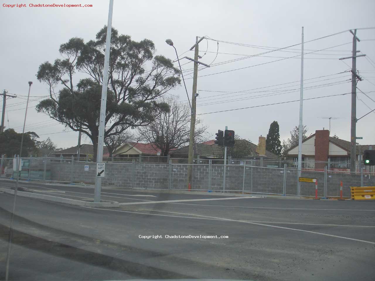 The brick wall along capon st, northern side - Chadstone Development Discussions