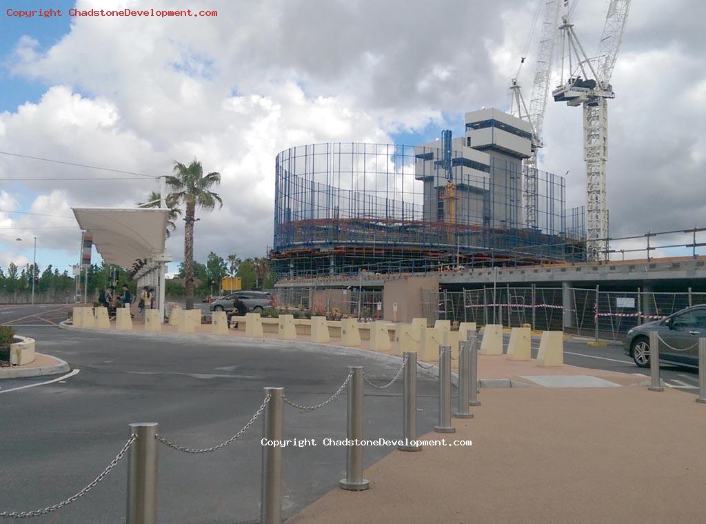 New office tower construction next to Bus Stops - Chadstone Development Discussions
