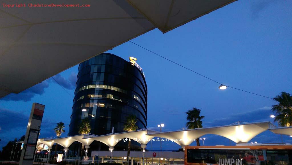 Vicinity Centres tower at night - Chadstone Development Discussions