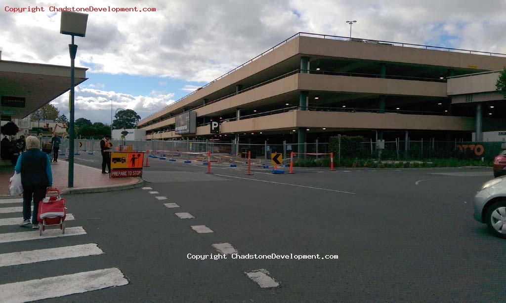 Coles carpark as new upgrades begin - Chadstone Development Discussions