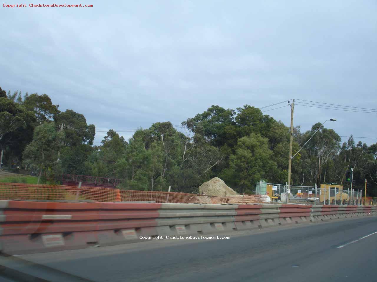 Equipment on eastern side of warrigal Rd - Chadstone Development Discussions