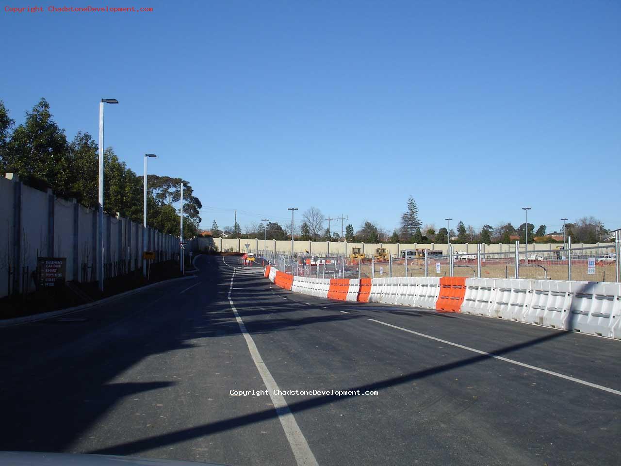 Just entering the perimiter road - Chadstone Development Discussions