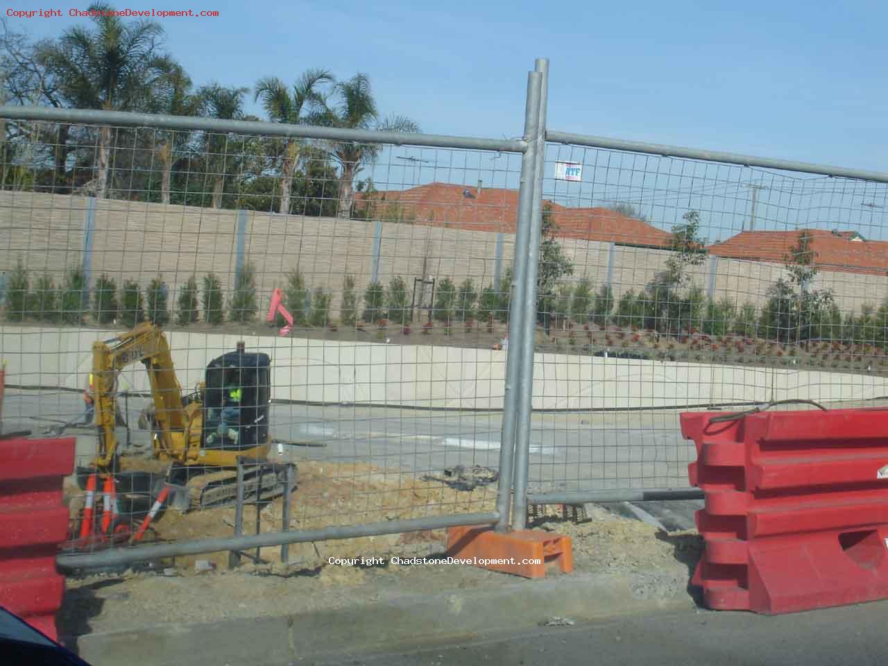 New plants along the new Webster St Ramp to Middle Rd - Chadstone Development Discussions