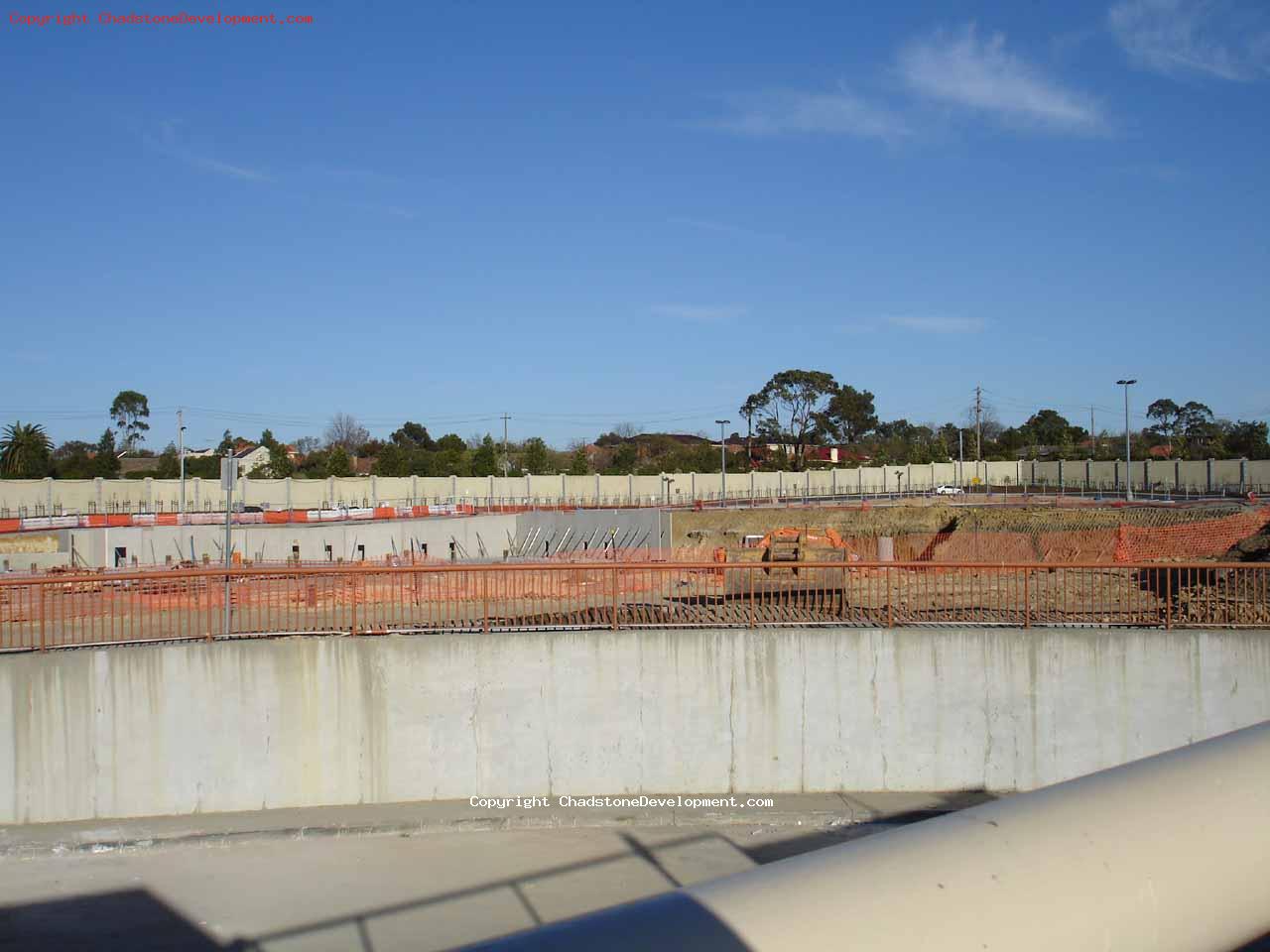 The old underground carpark ramp - Chadstone Development Discussions