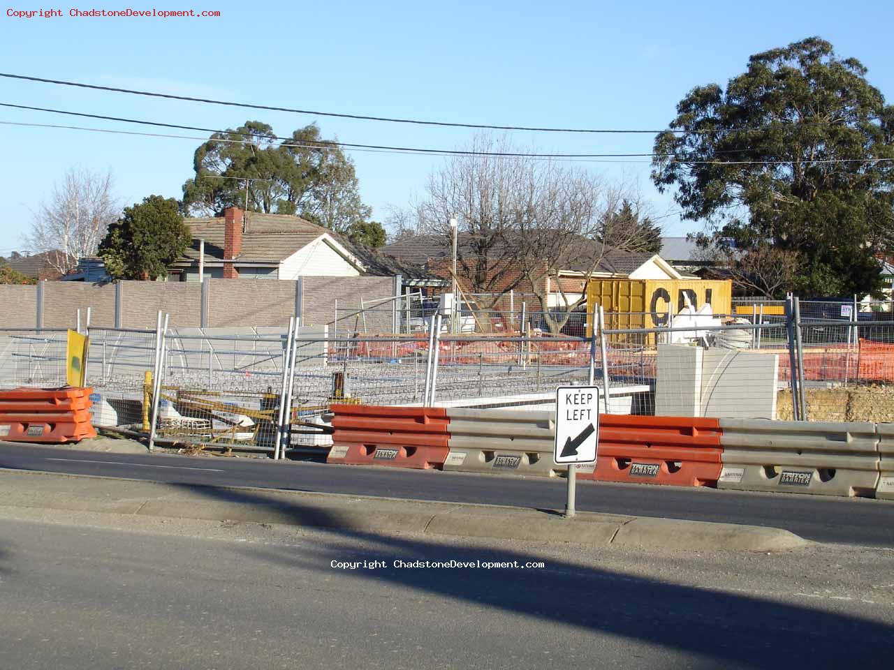 Webster St bridge, western side - Chadstone Development Discussions