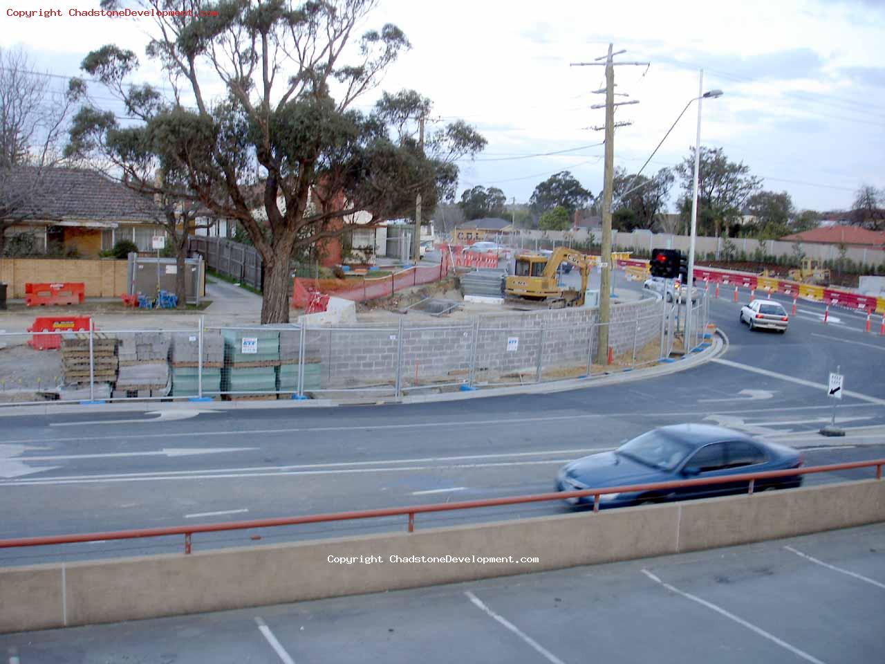 Capon St North wall - Chadstone Development Discussions