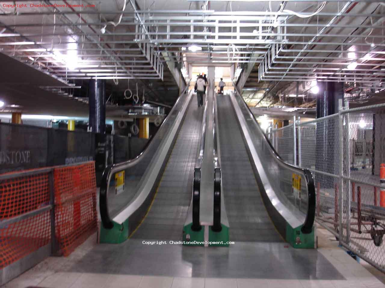 Building works at the BiLo escalators - Chadstone Development Discussions