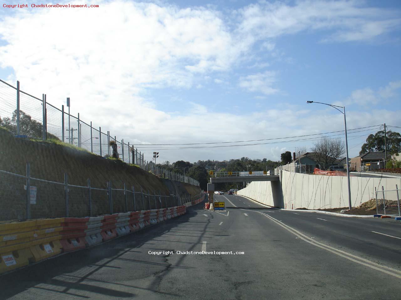 Close to the Webster St bridge - Chadstone Development Discussions