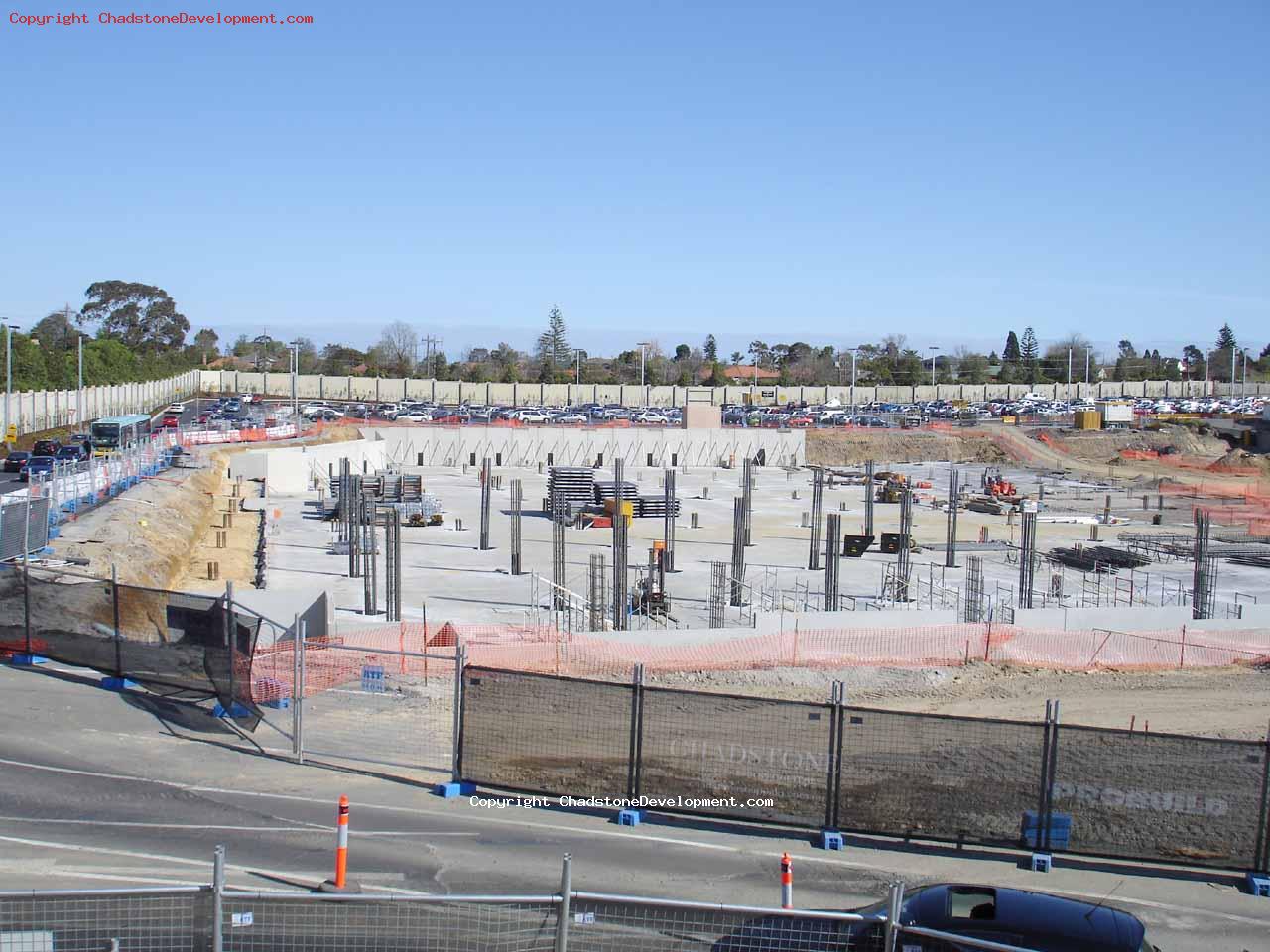 New steel reinforcing wire mesh poles - Chadstone Development Discussions