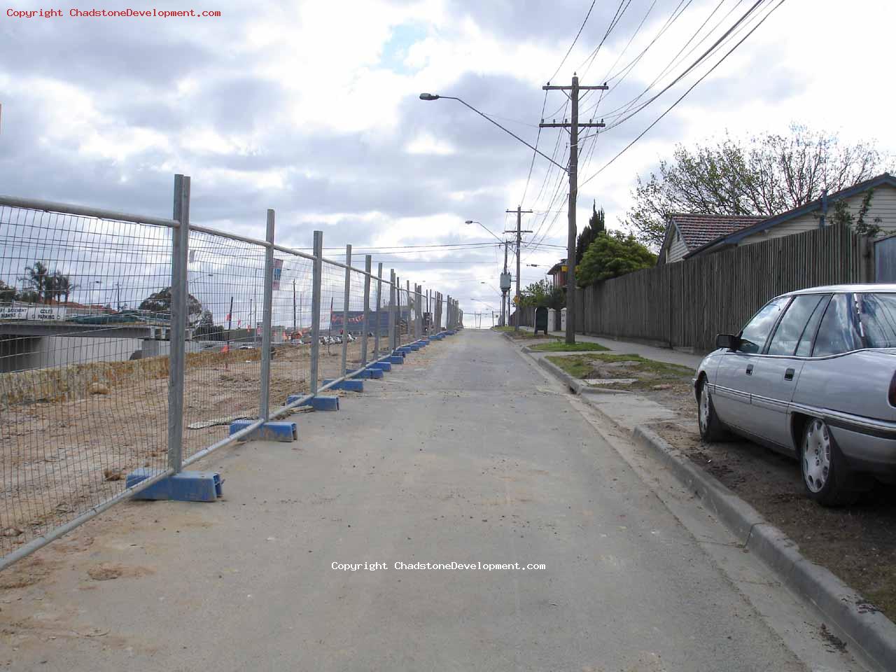 Remaining part of Old Middle Rd for residents - Chadstone Development Discussions