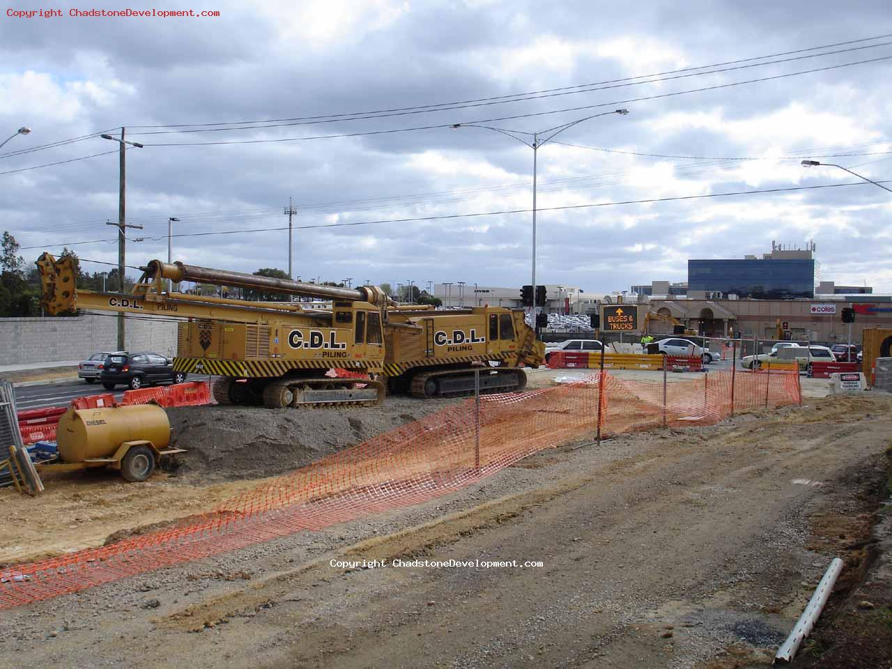 CDL Piling machines - Chadstone Development Discussions