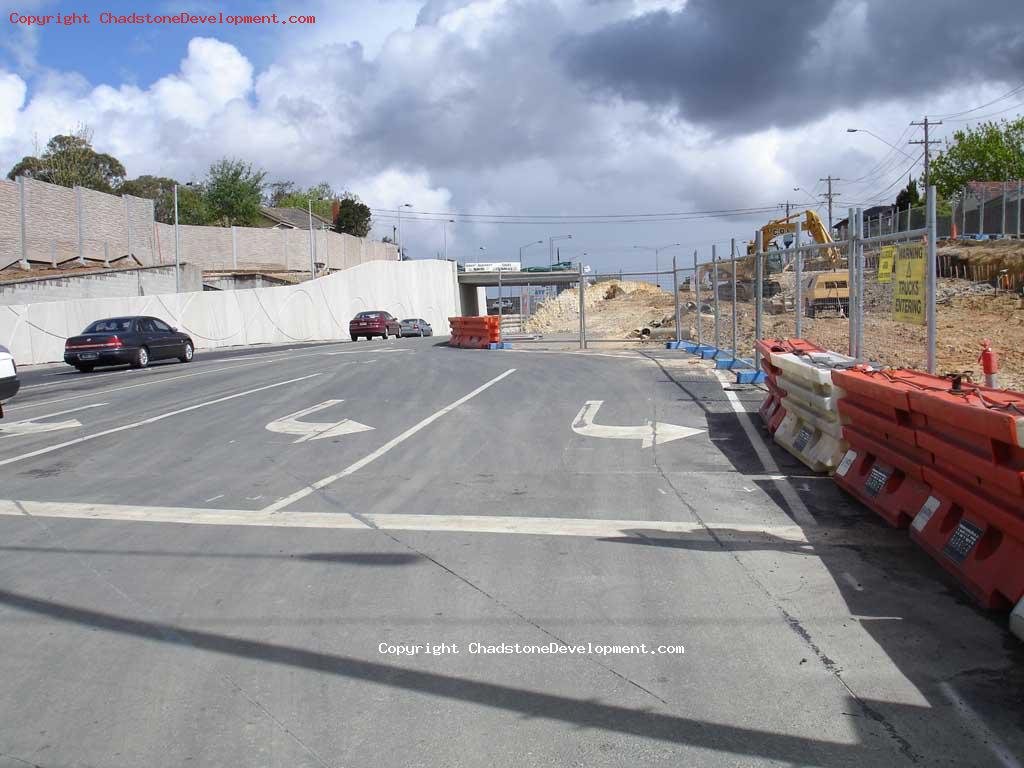 Turning lanes at Middle Road - Chadstone Development Discussions