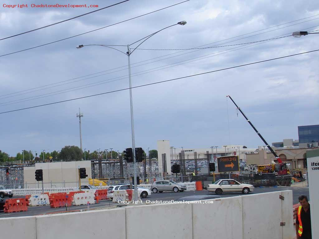 New multilevel carpark - as seen from Capon St - Chadstone Development Discussions