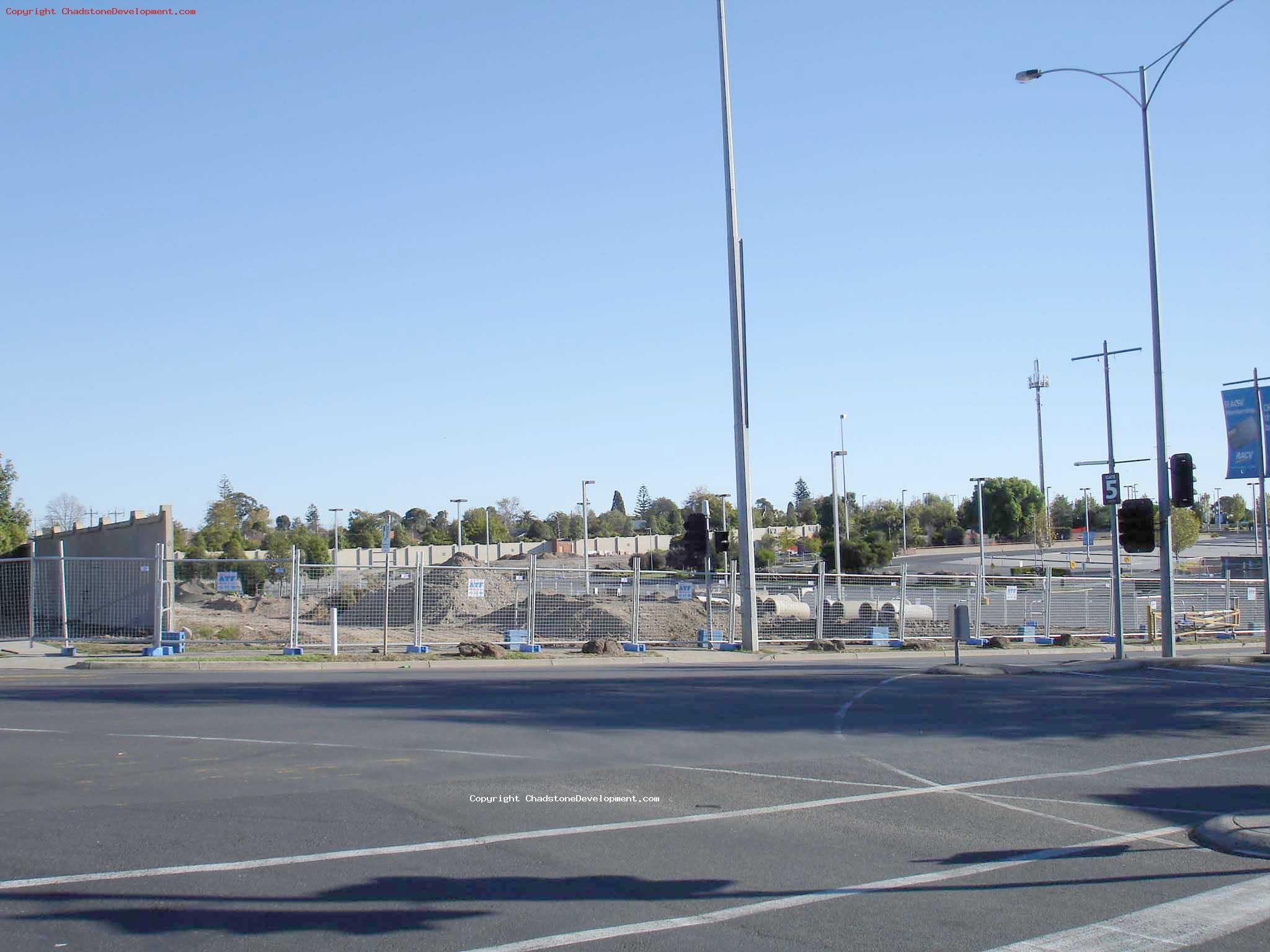 Soil at the carpark - Chadstone Development Discussions