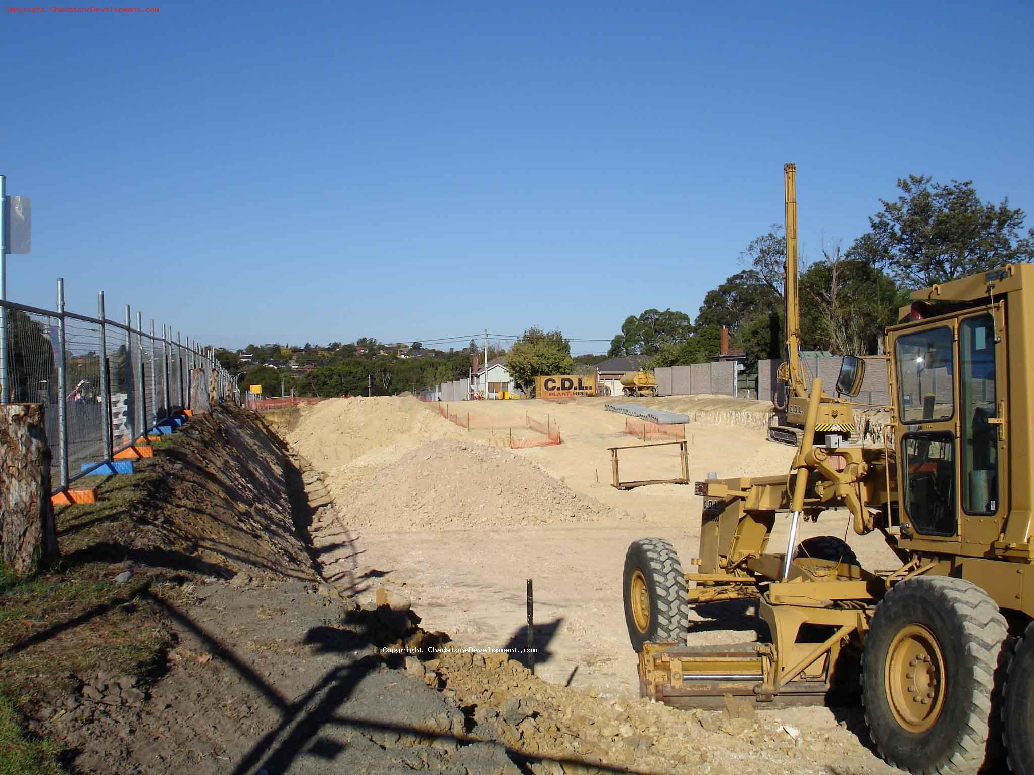 Excavations, Along Middle Road - Chadstone Development Discussions Gallery