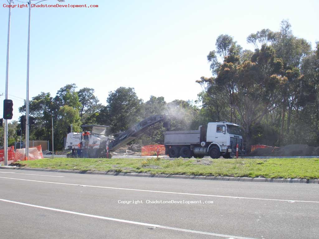 Roadworks on Warrigal Road, Chadstone - Chadstone Development Discussions