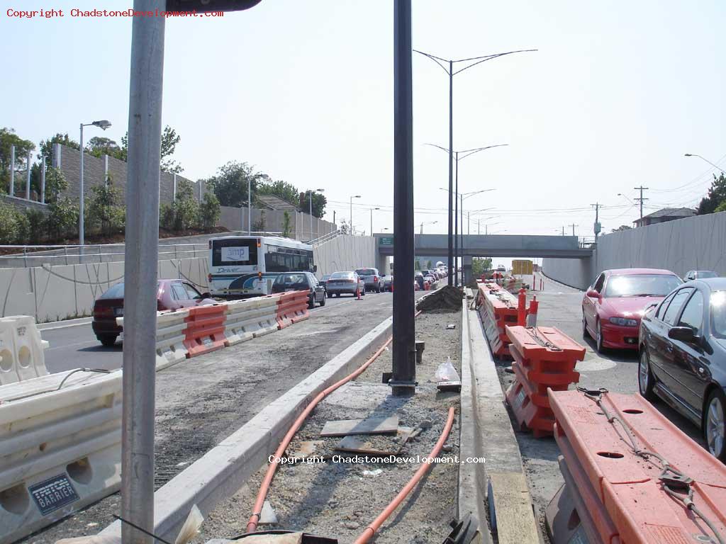 New lamp posts on Middle Rd median strip - Chadstone Development Discussions