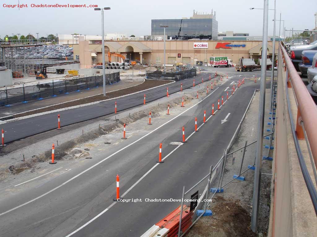 new section of Middle Rd leading into the shopping centre - Chadstone Development Discussions