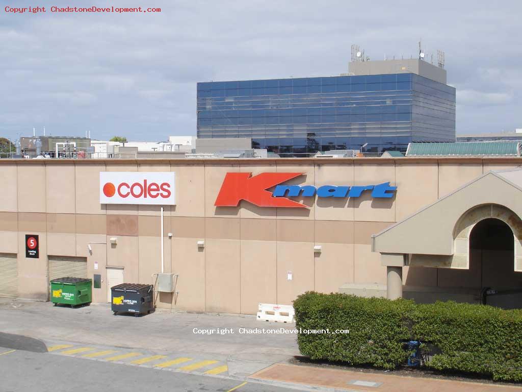 Coles and Kmart sign - Chadstone Development Discussions