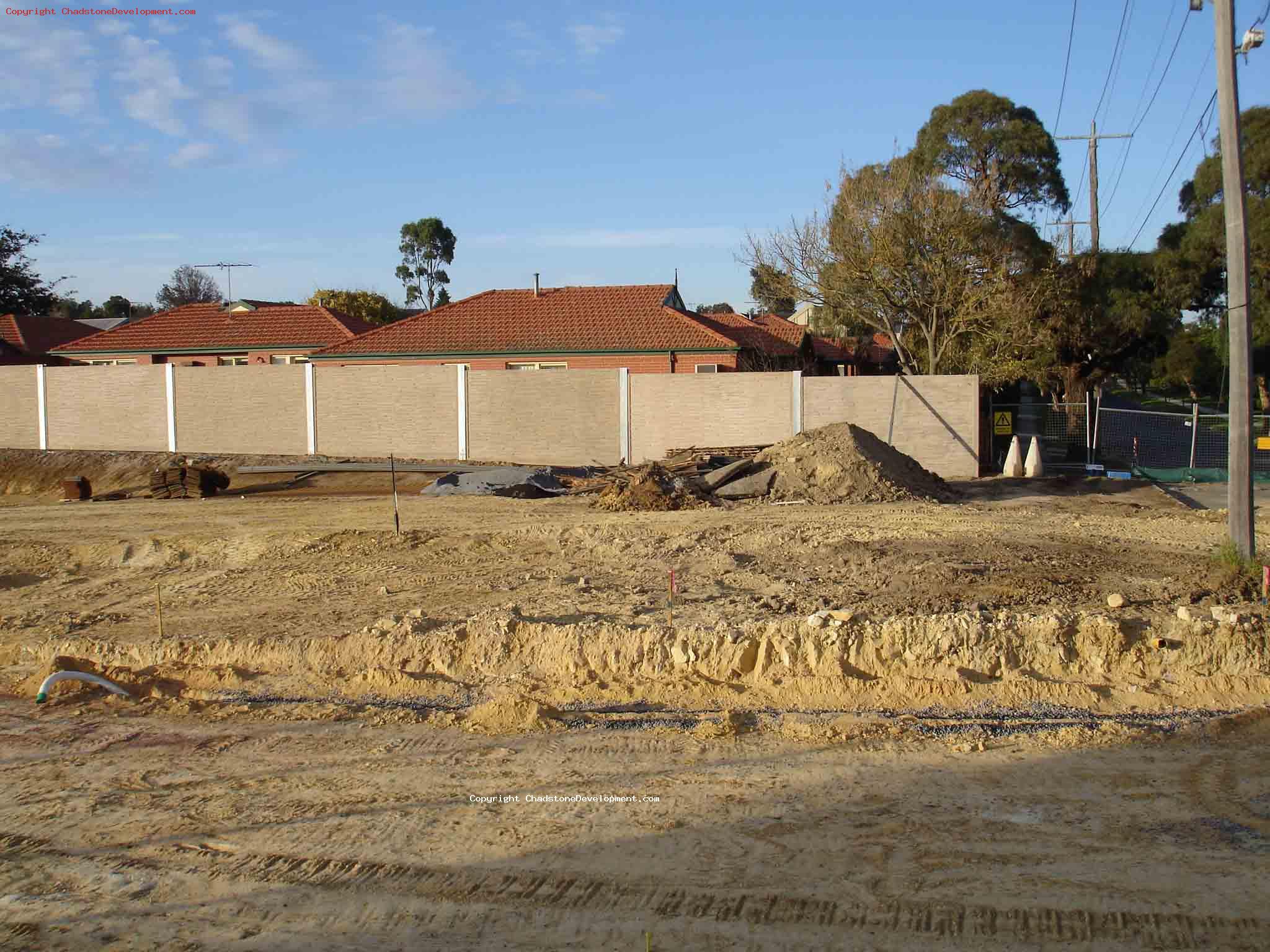 Eastern side of Capon St - Chadstone Development Discussions