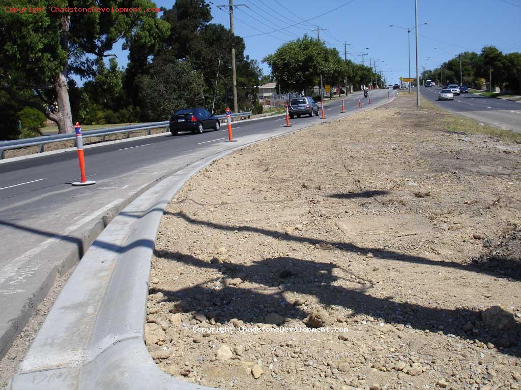 new Warrigal rd kerb/median strip - Chadstone Development Discussions