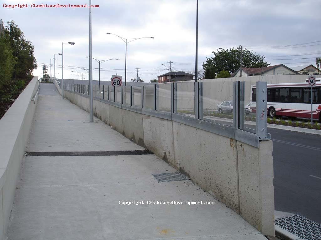 New middle rd footpath gets perspex windows - Chadstone Development Discussions