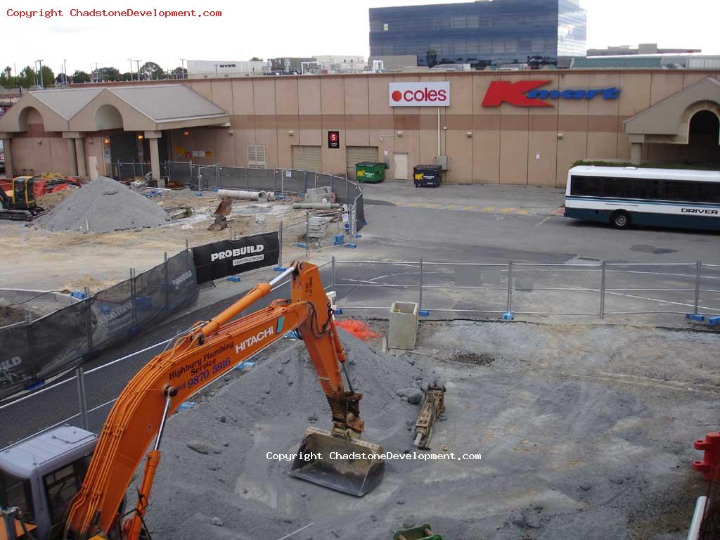 building a new middle road near Chadstone Corner - Chadstone Development Discussions